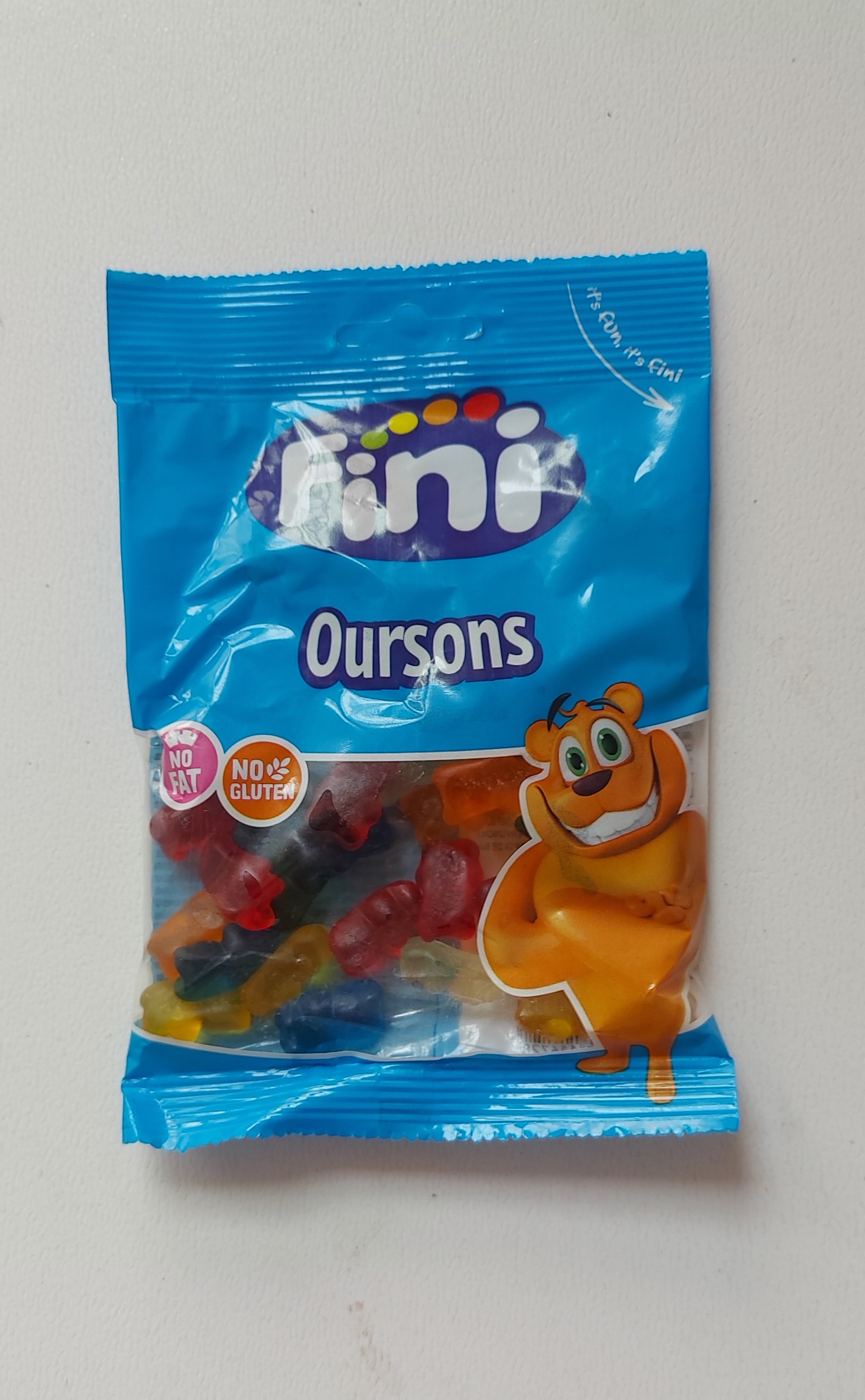 پاستیل بدون گلوتن و بدون چربی فینی ۹۰ گرم