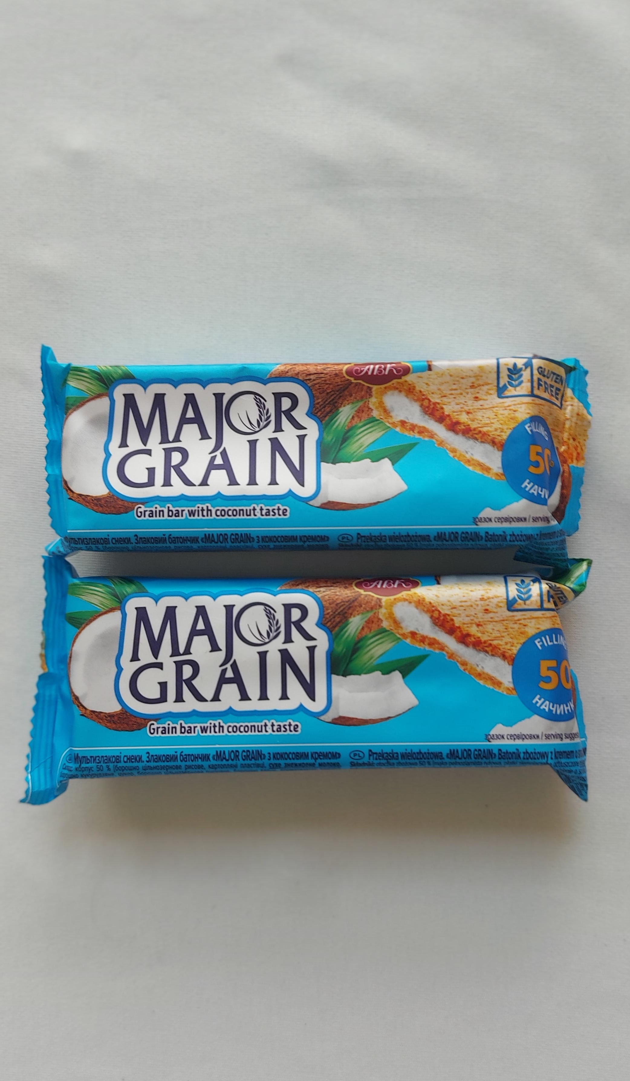 میجور نارگیلی بدون گلوتن 40 گرم