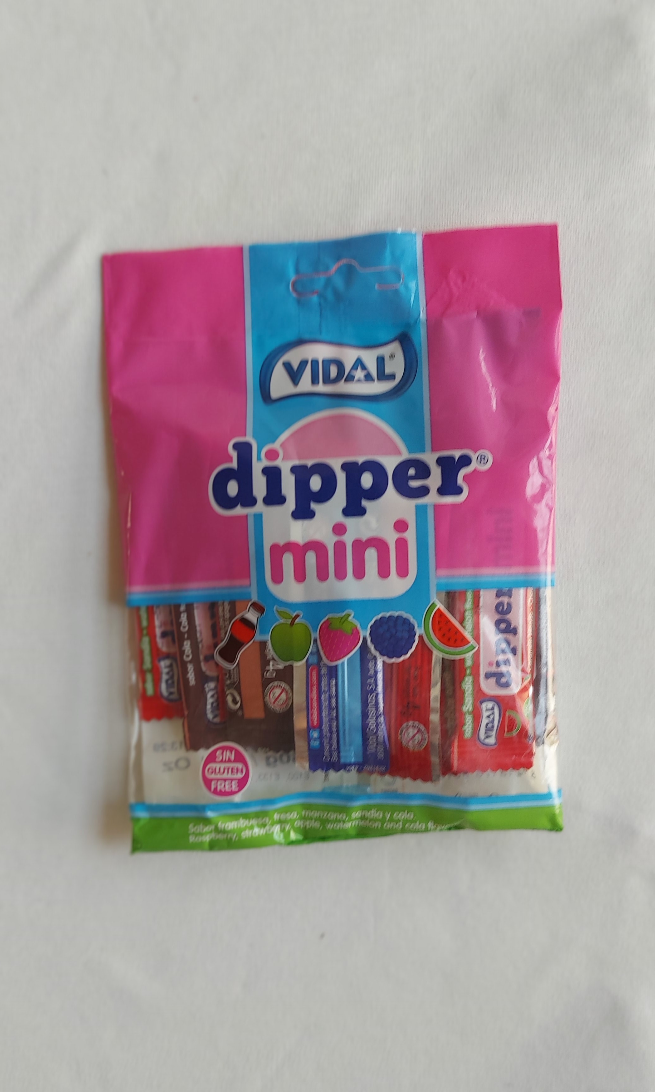 تاقی بدون گلوتن ویدال مدل دیپر مینی ۶۰ گرم