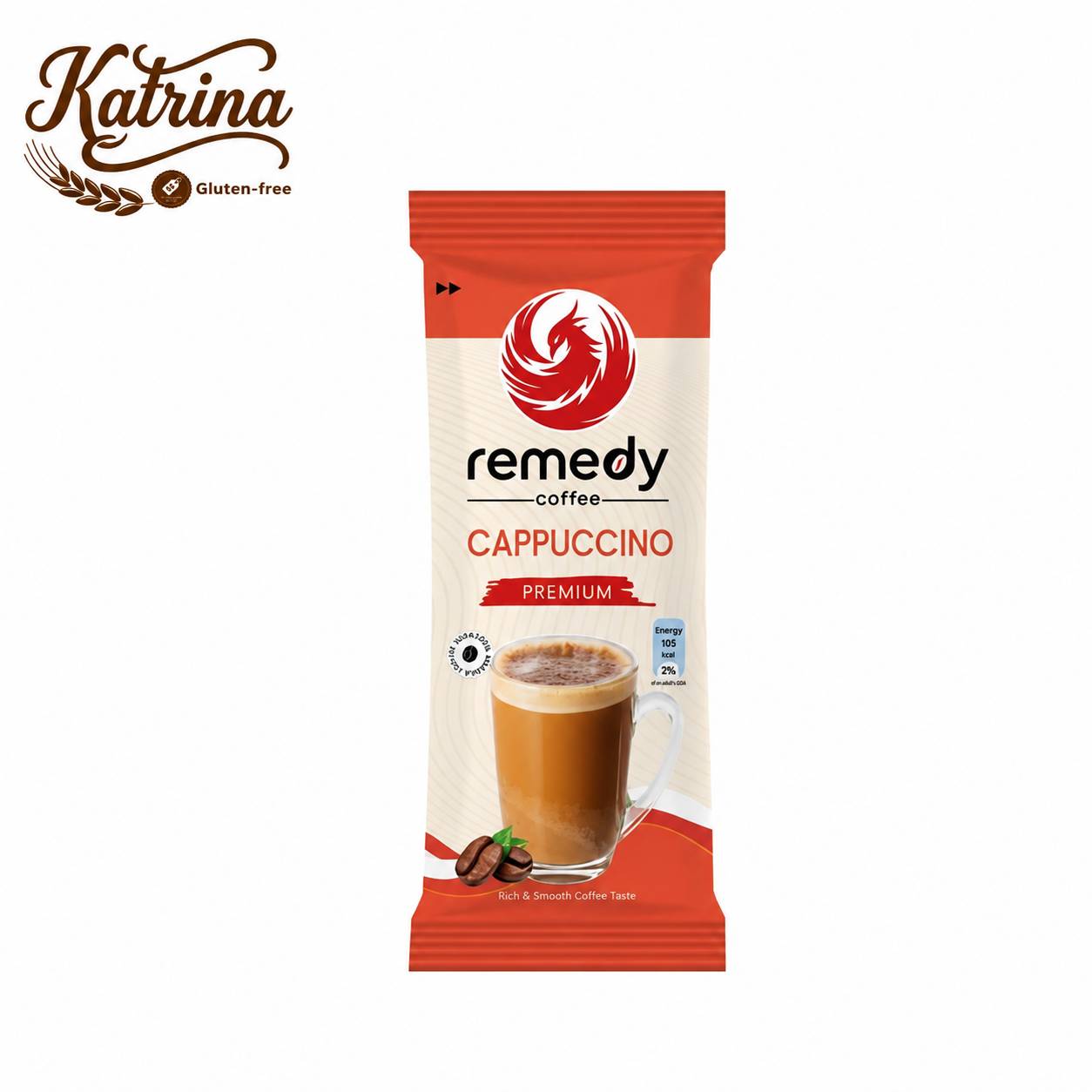 کاپوچینو بدون گلوتن رمدی ساشه ۲۵ گرمی